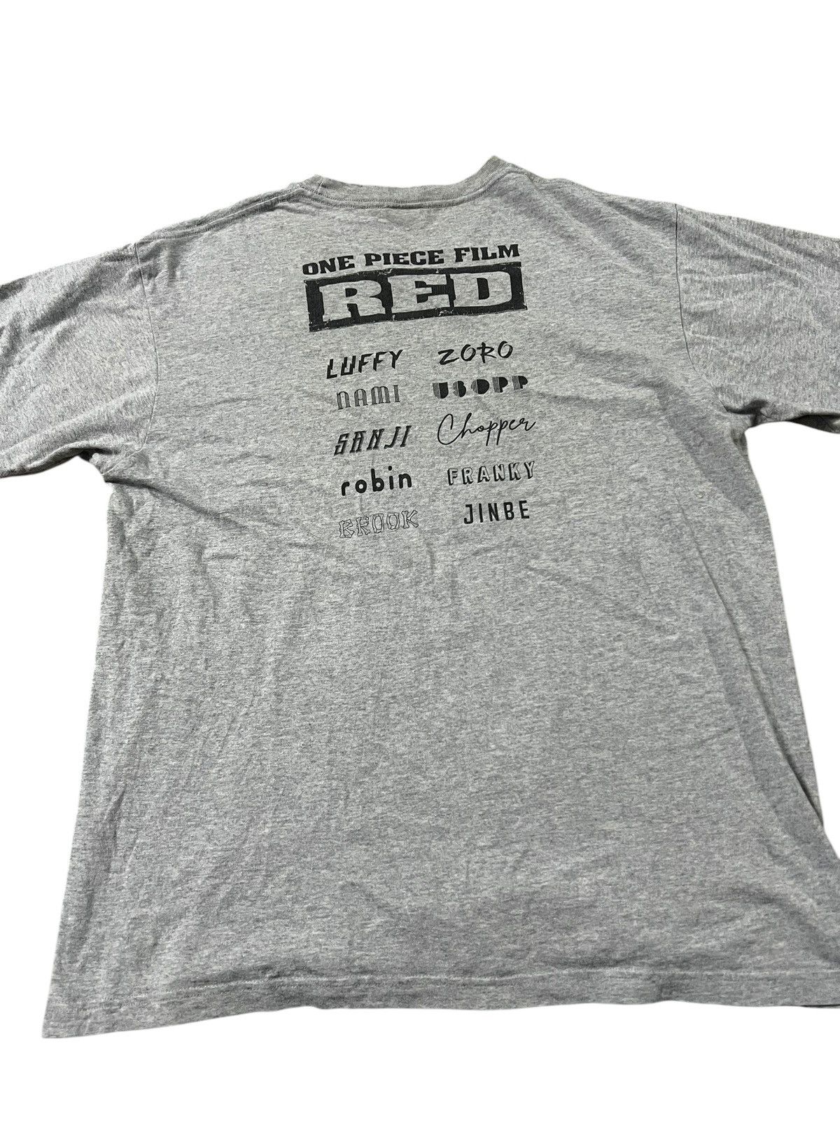 Cartoon Network × Japanese Brand × One Piece One Piece Film Red Tee Size US L / EU 52-54 / 3 - 2 Thumbnail