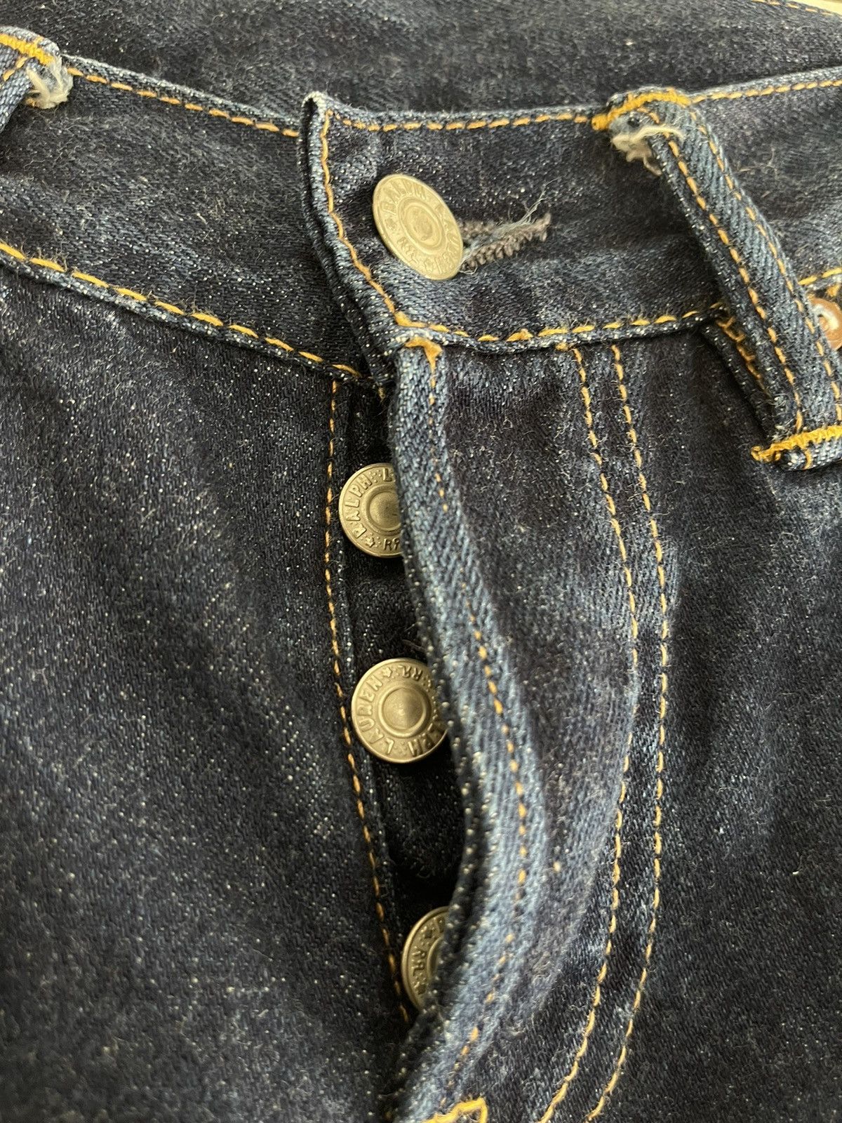 RRL Ralph Lauren RRL Slim Straight Japan Woven Selvedge Jeans Ralph Lauren Size US 32 / EU 48 - 8 Thumbnail