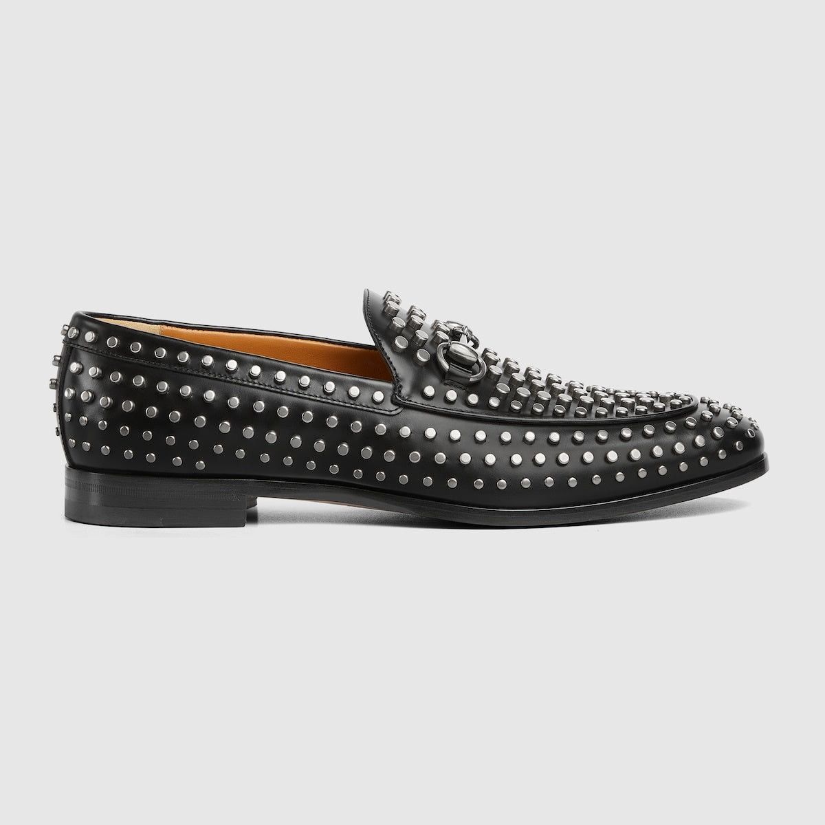Gucci Gucci Horsebit Studded Leather Loafers SIZE 11 Size ONE SIZE - 1 Thumbnail