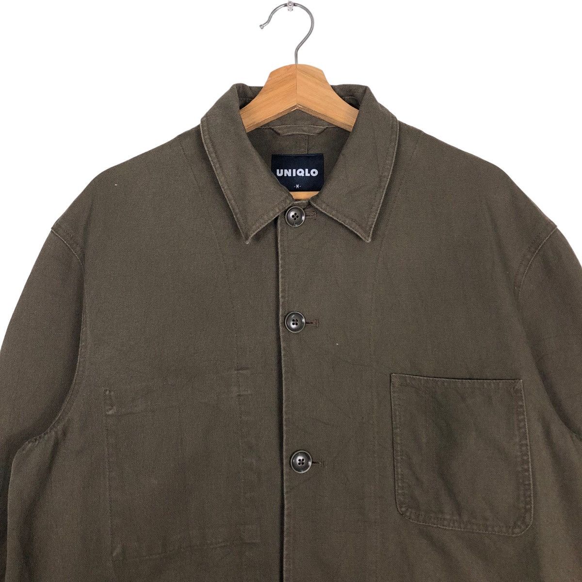 Japanese Brand 🔥Vtg Hikory Chore Jacket Worker Uniqlo Japan Issey Miyake Size US M / EU 48-50 / 2 - 3 Thumbnail