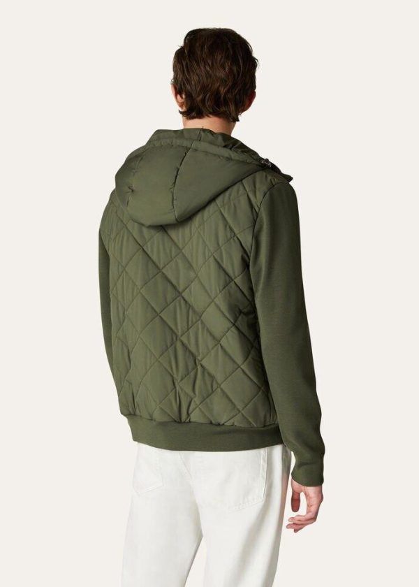 Loro Piana o1srvl11e1224 Ampay Bomber Jacket in Green Size US S / EU 44-46 / 1 - 2 Thumbnail