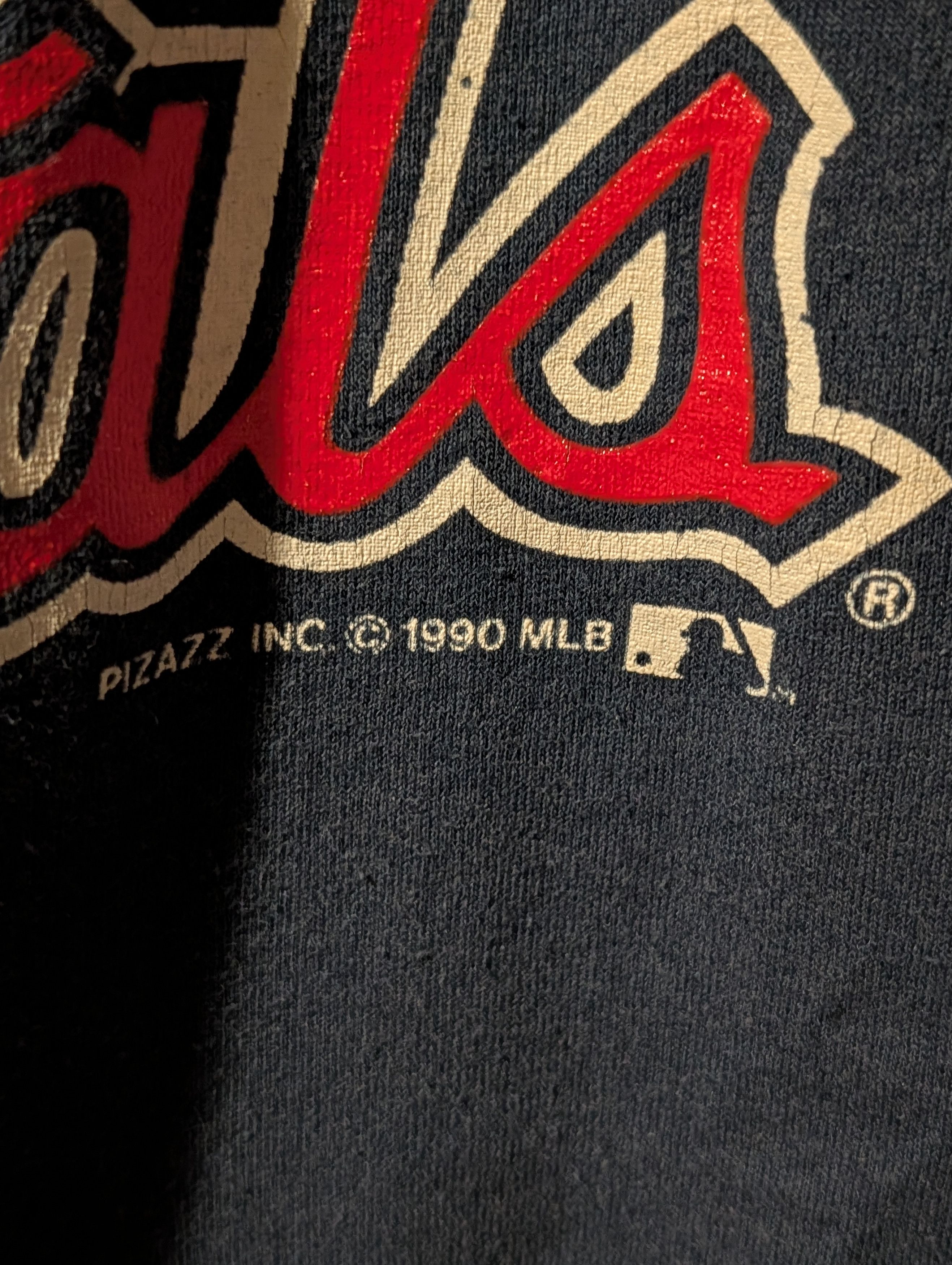 MLB Vintage 1990 St. Louis Cardinals Baseball MLB Logo T-Shirt Size US L / EU 52-54 / 3 - 3 Thumbnail