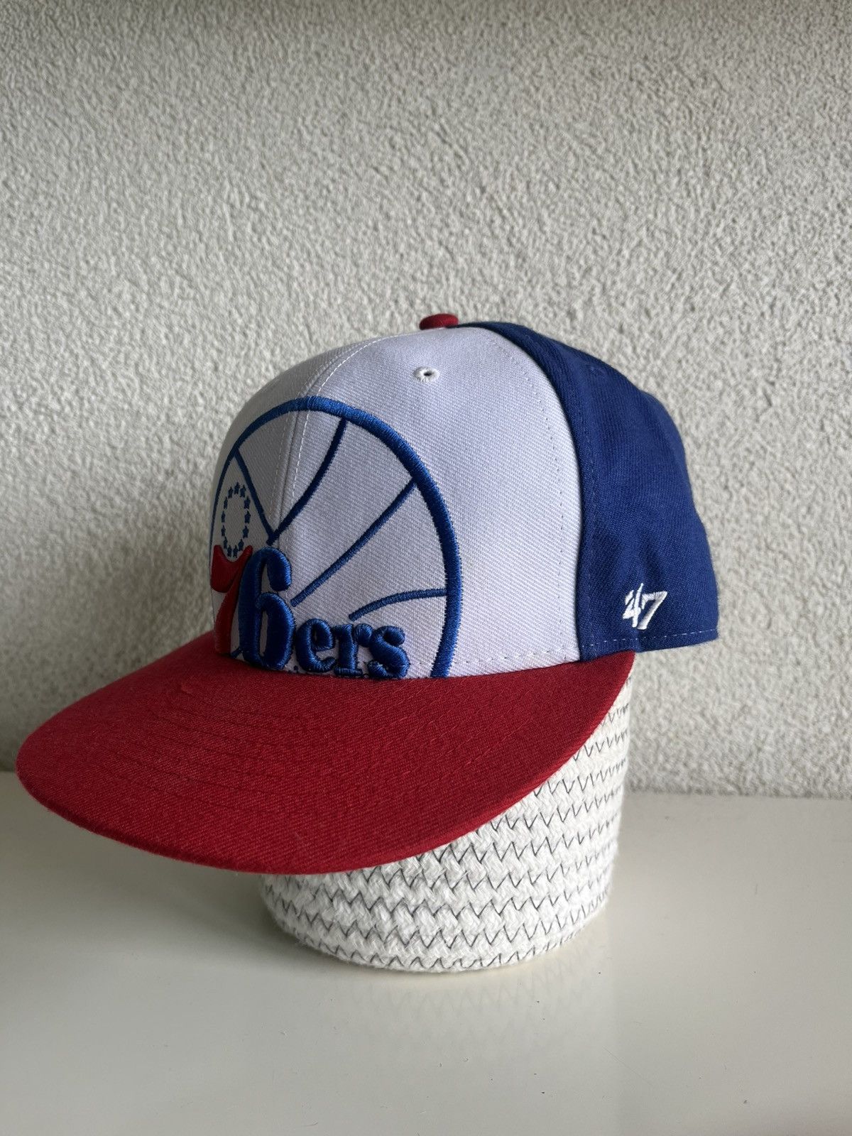 47 × Starter × Vintage Vintage Philadelphia 76ers Sixers Cap Size ONE SIZE - 3 Thumbnail