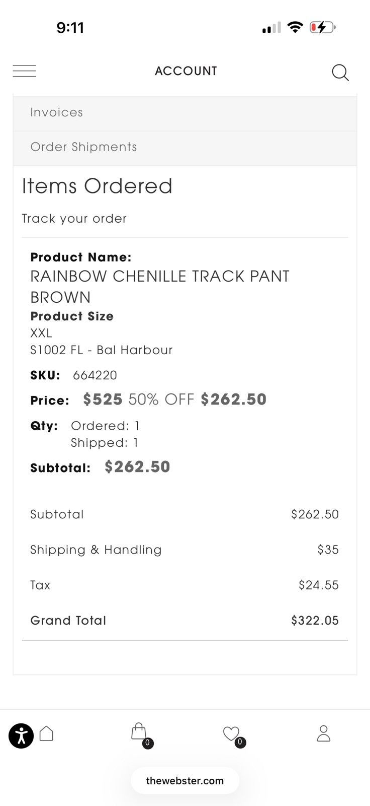 Palm Angels RAINBOW CHENILLE TRACK PANTS Size US 44 / EU 60 - 10 Thumbnail