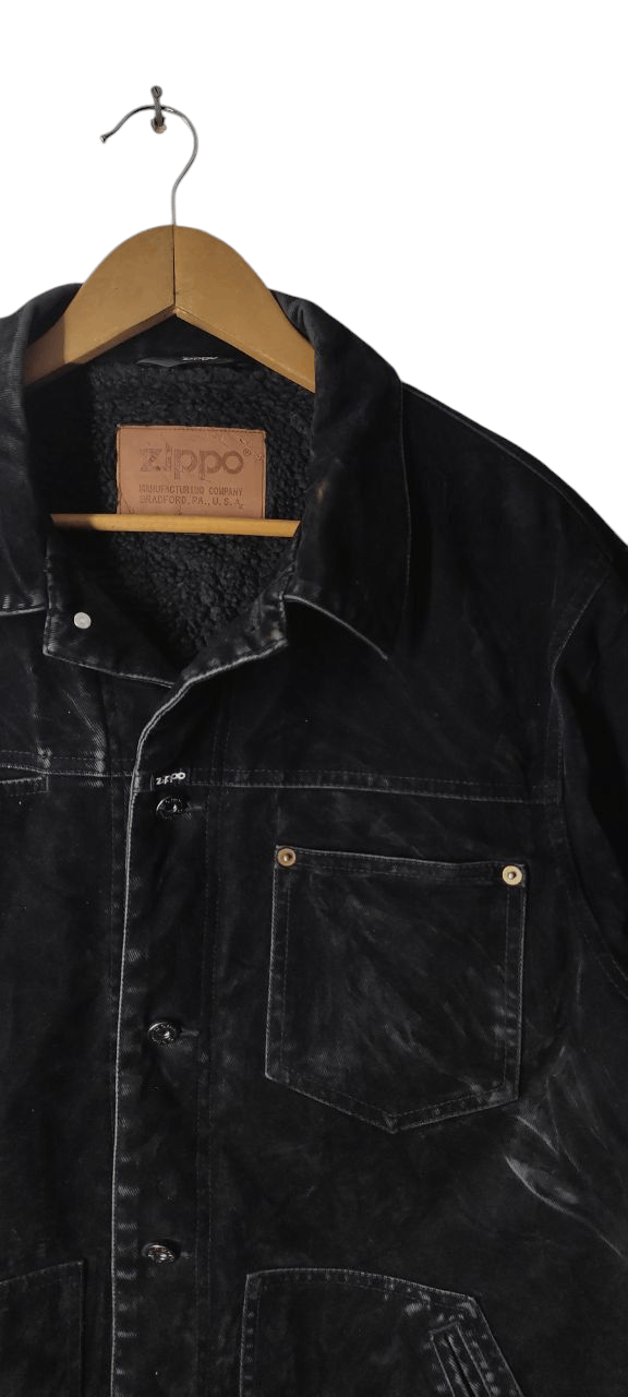 Zippo ZIPPO DENIM HIKORY DOUBLE POCKET JEANS JACKET Size US L / EU 52-54 / 3 - 10 Thumbnail