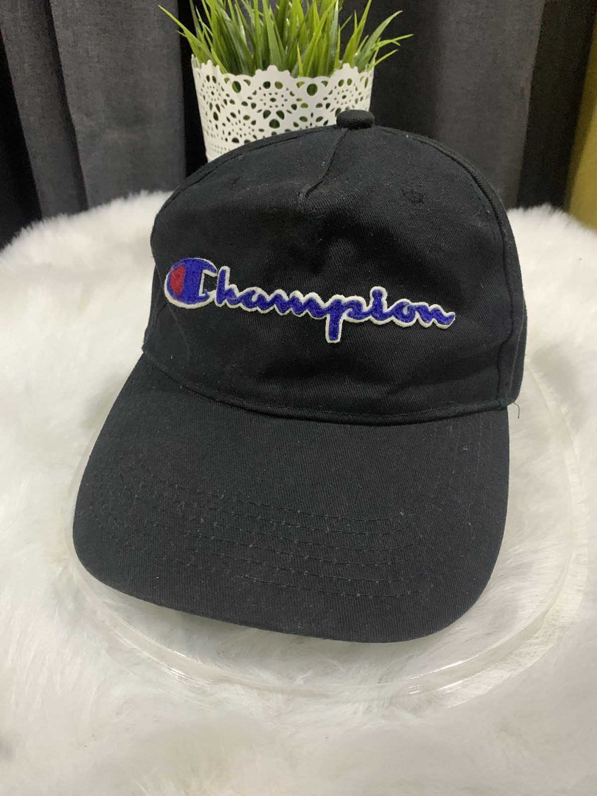 Champion × Vintage VINTAGE!! Caps 90's CHAMPION Spellout Size ONE SIZE - 1 Thumbnail