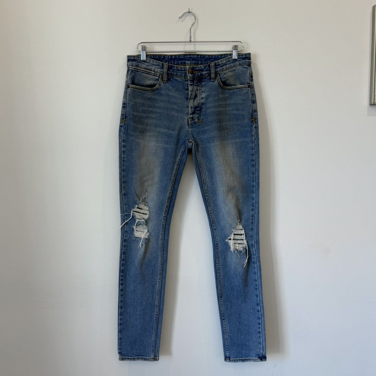 Ksubi Ksubi Van Winkle Faded Distressed No Glory Jeans ERD Grunge Size US 32 / EU 48 - 2 Thumbnail