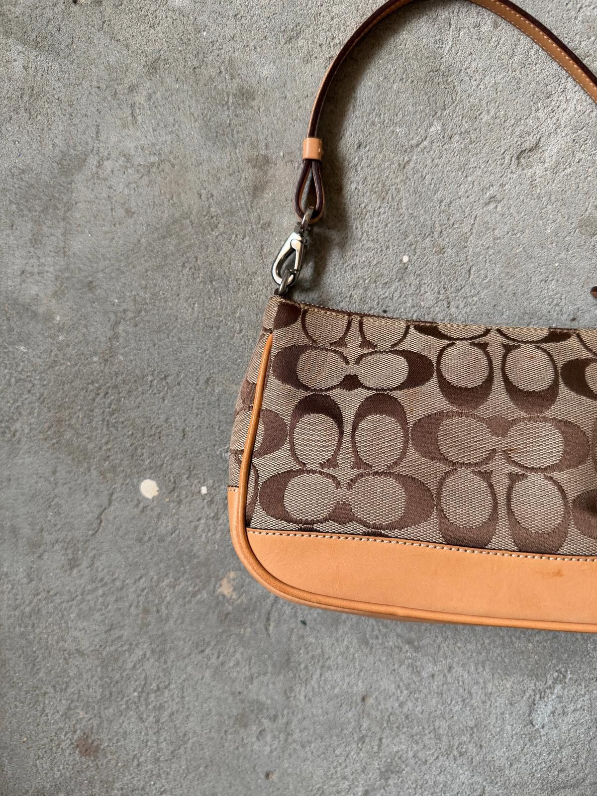 Coach Coach Y2K Demi Shoulder Bag Tan Size ONE SIZE - 7 Thumbnail