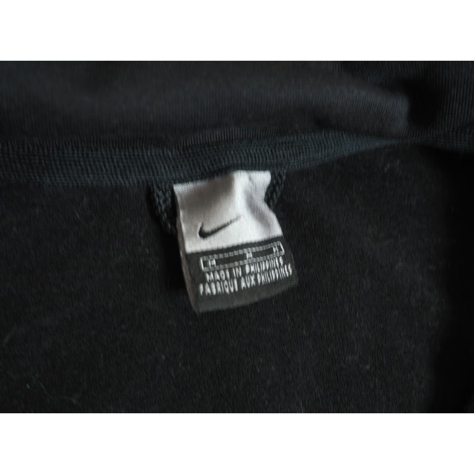 Nike VINTAGE Nike Black Gray Full Zip Logo Swoosh Check Softshell Jacket Mens M Size US M / EU 48-50 / 2 - 3 Thumbnail