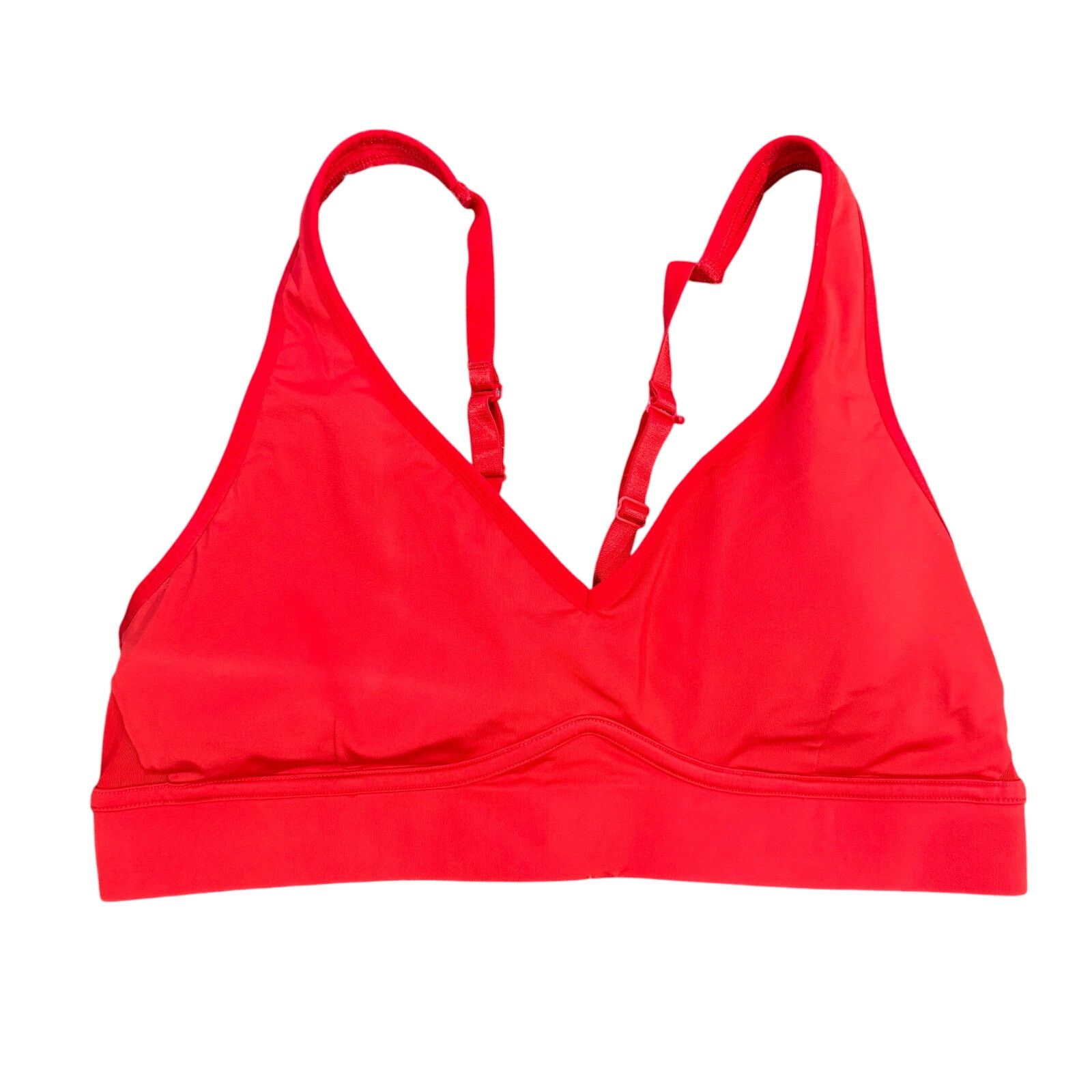 Fabletics Fabletics Triangle Adjustable Sports Bra in Red, Size L Size ONE SIZE - 1 Thumbnail