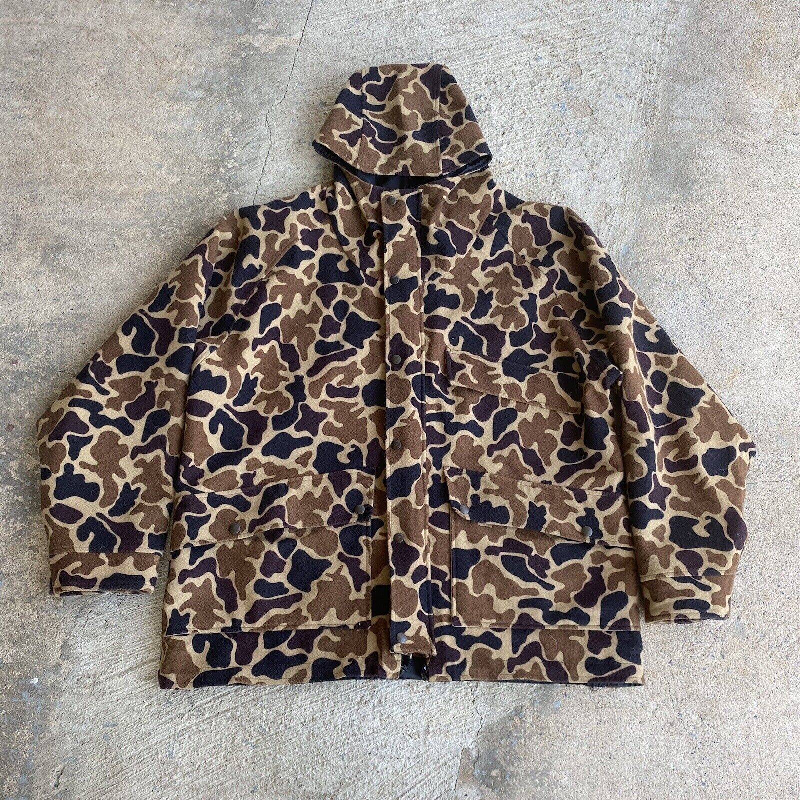 Woolrich Woolen Mills VTG WOOLRICH Size XL Made in USA Duck Camo Hunting Jacket Size US XL / EU 56 / 4 - 2 Thumbnail