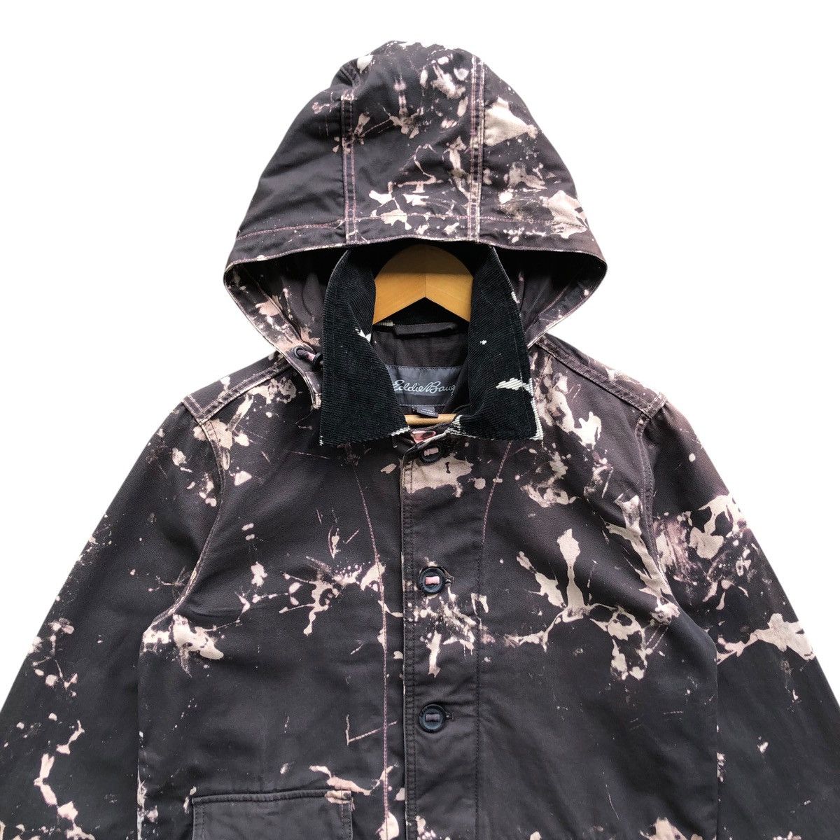 Tornado Mart 💥rare💥 2000s japanese EDDIE BAUER bleached hooded jacket Size US XS / EU 42 / 0 - 3 Thumbnail
