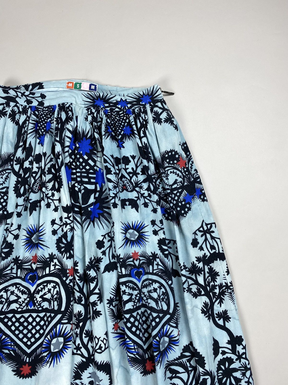 MSGM MSGM ladies overprinted viscose skirt size 40 / L Size 27" / US 4 / IT 40 - 9 Thumbnail