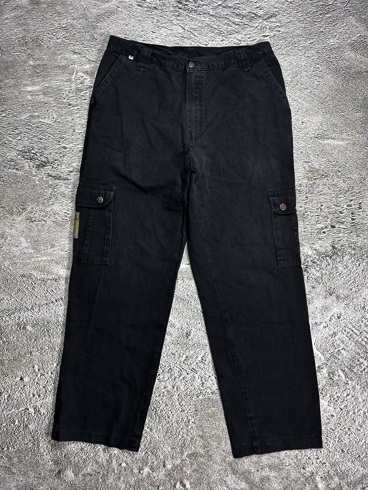 Camel × Vintage × camel active Camel cargo pants black vintage workwear Active Size US 36 / EU 52 - 5 Thumbnail