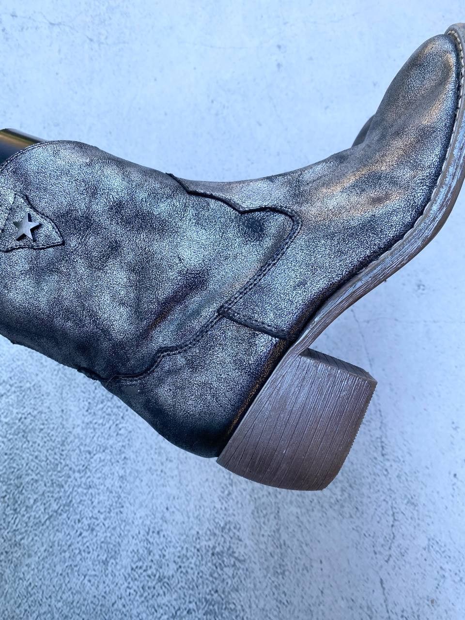 If Six Was Nine Vintage As 98 Rick Owens style Faded Cowboy Biker High Boots Size US 6 / EU 39 - 6 Thumbnail