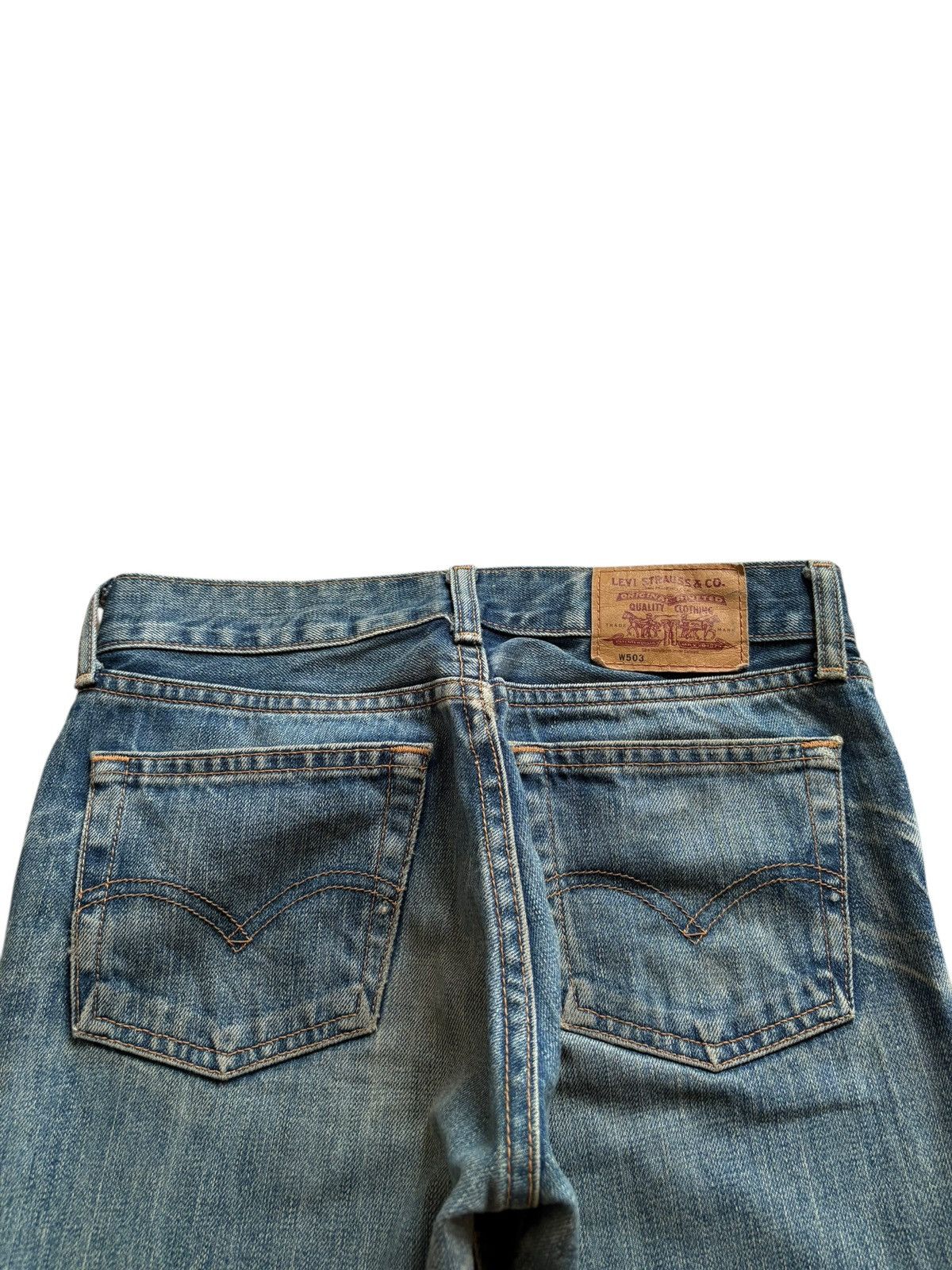Levi's SALES🔥Vintage 90s Levis 503 Mud Wash Jeans Size US 27 - 8 Thumbnail