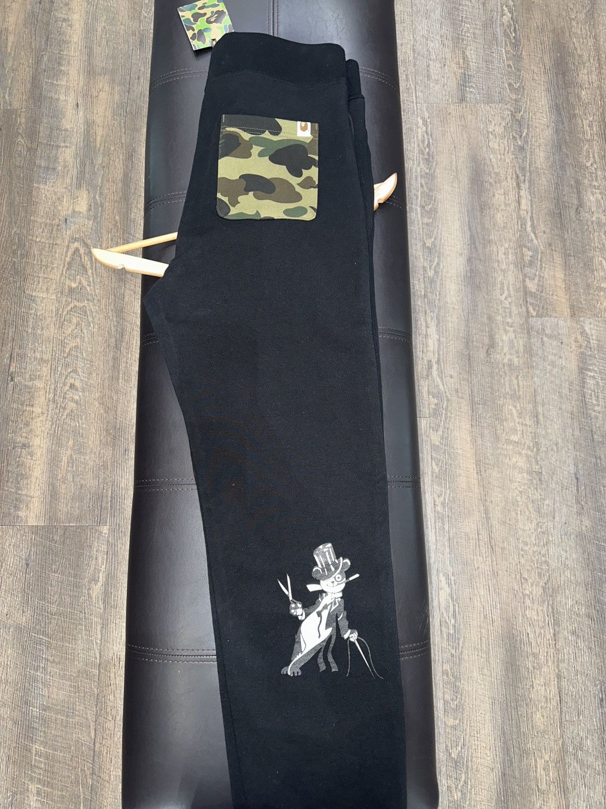 Bape Bape Black Panda Pants Size US 44 / EU 60 - 3 Thumbnail