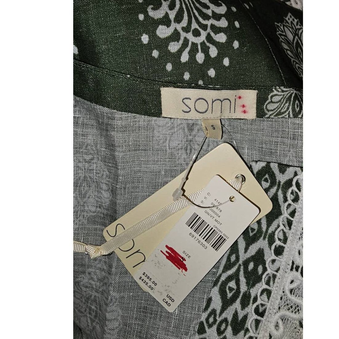 Anthropologie New Anthropologie Somi Javi Tunic Dress $395 SMALL Midi Boho Size S / US 4 / IT 40 - 5 Thumbnail