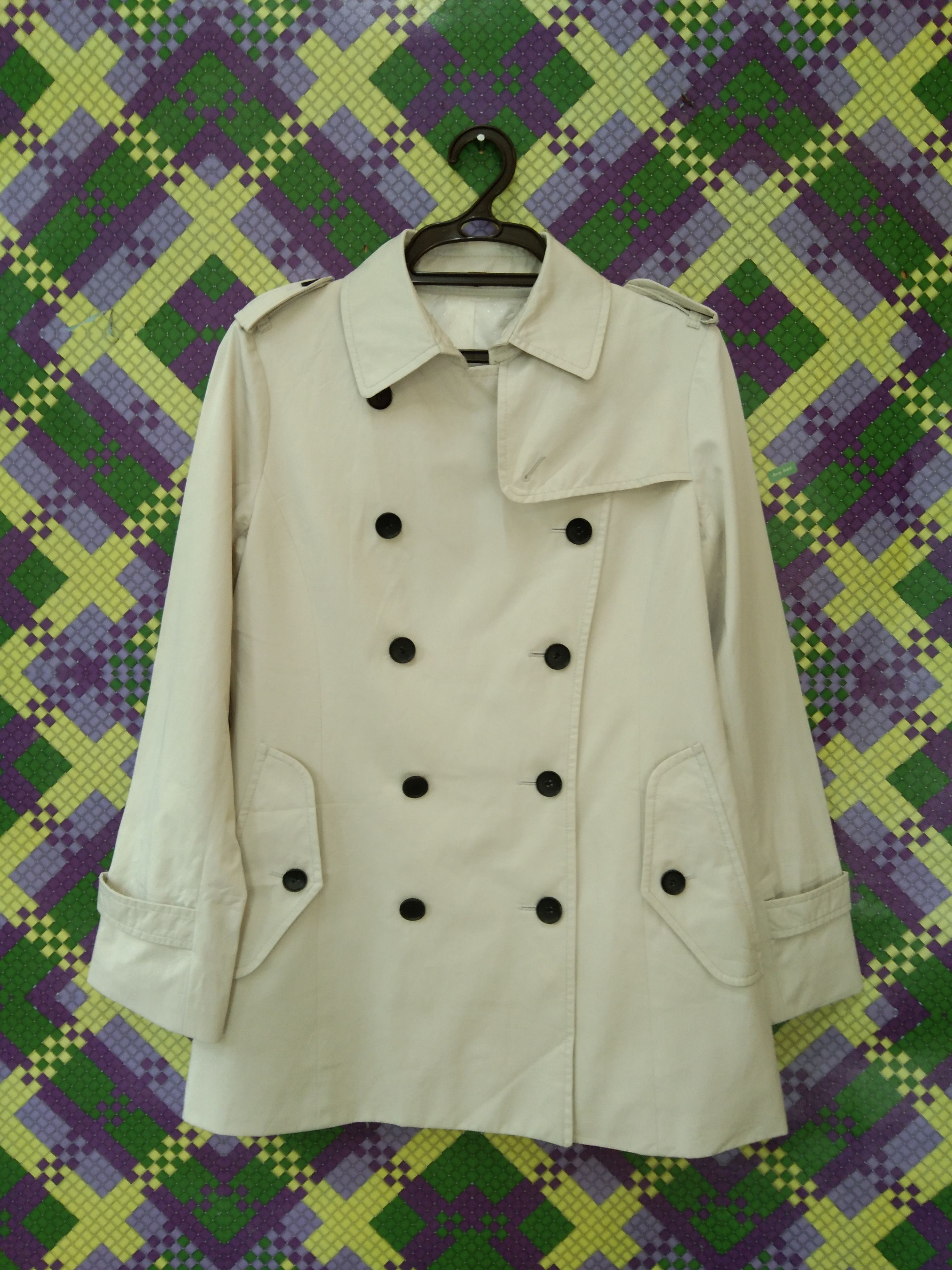 Comme Ca Ism × Vintage AW COMME CÁ ISM DOUBLE-BREASTED COAT Size L / US 10 / IT 46 - 2 Thumbnail