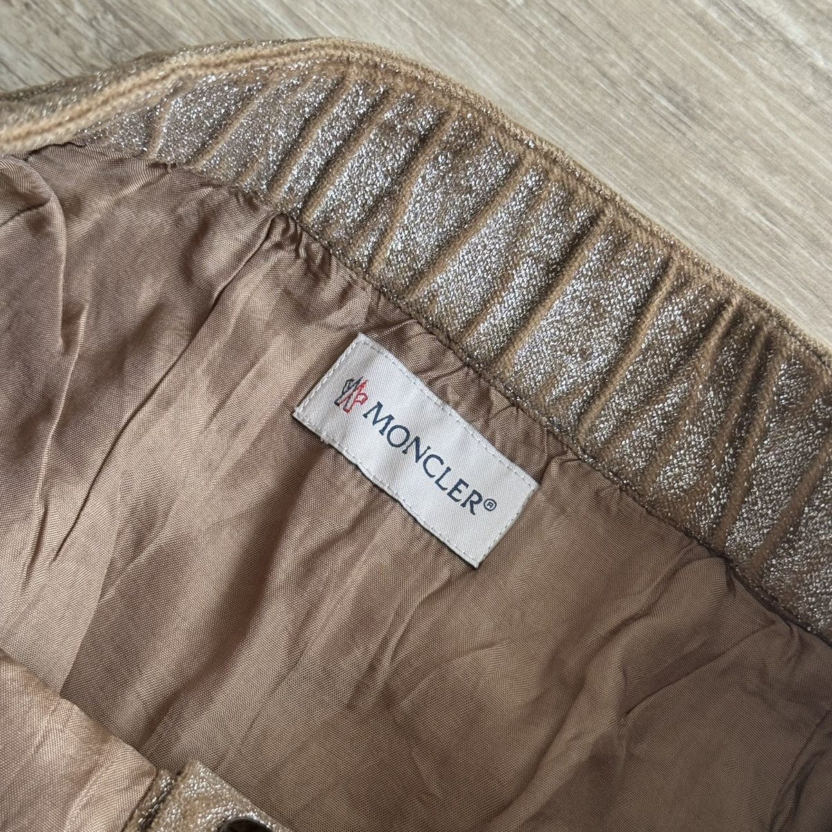 Moncler Moncler Glitter Tobaco Gonna Skirt Size 25" / US 0 / IT 36 - 14 Thumbnail