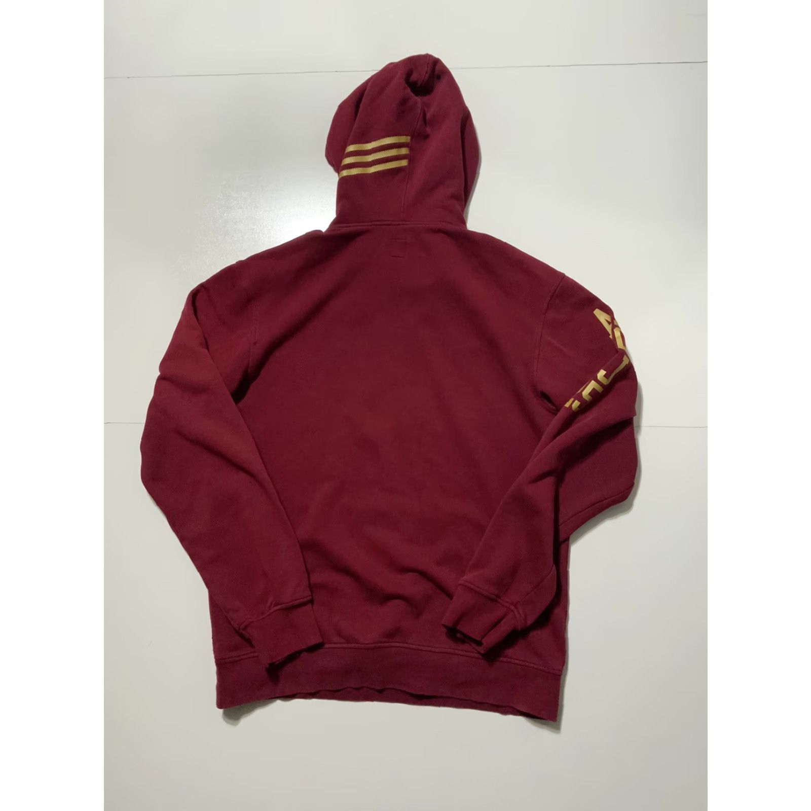 Adidas Adidas Originals X Def Jam Recordings Trefoil Maroon Sweatshirt Hoodie Sz. M Men Hoodie Multicolor Pullover 90s Mens Size US M / EU 48-50 / 2 - 2 Thumbnail