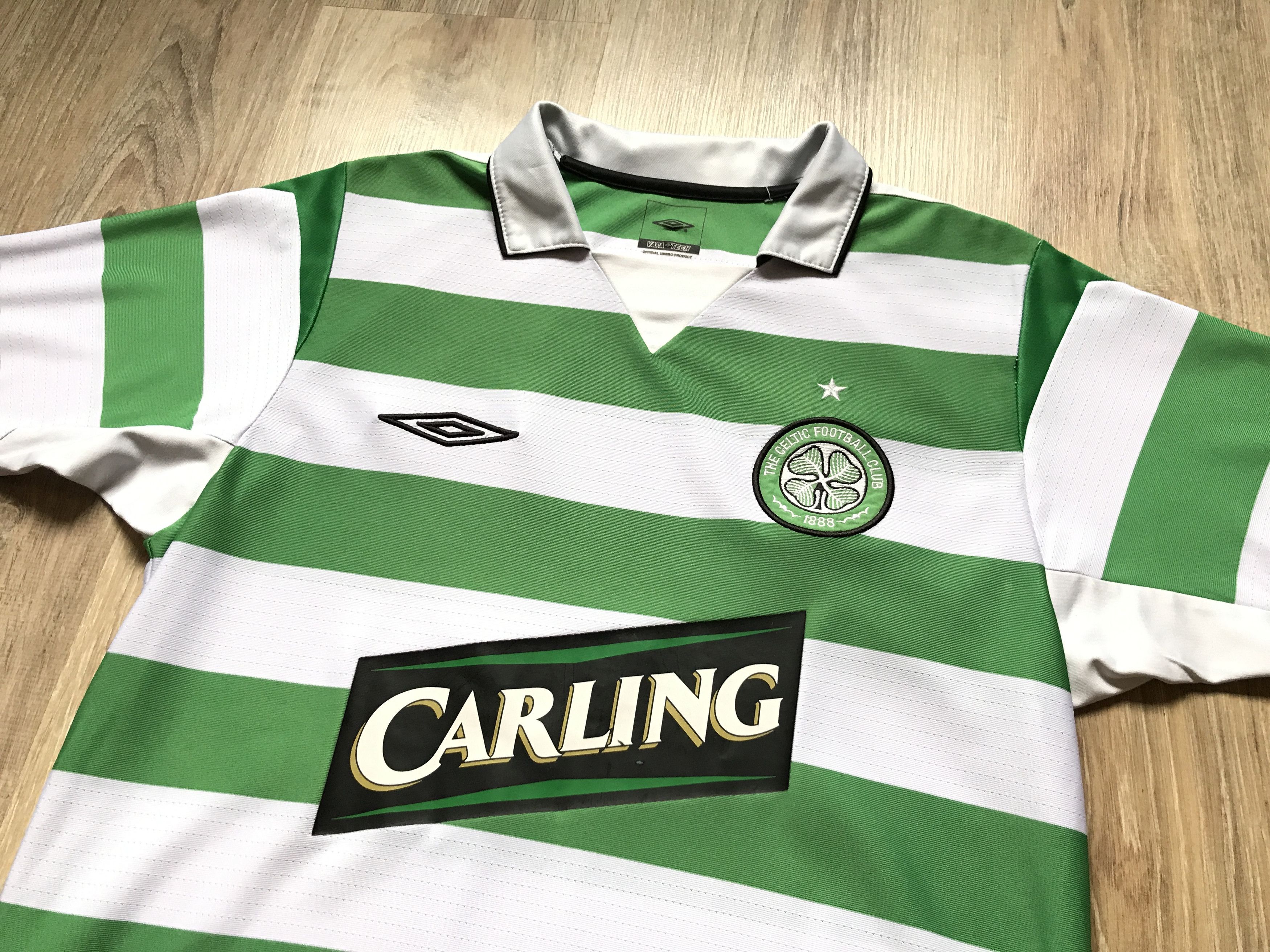 Umbro Vintage Umbro Celtic Home Shirt 2004-2006 Size US S / EU 44-46 / 1 - 3 Thumbnail