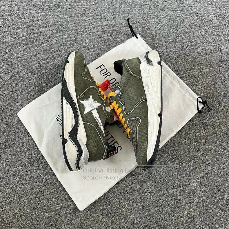 Golden Goose vintage star sneakers with running sole. Size US 10 / EU 43 - 3 Thumbnail