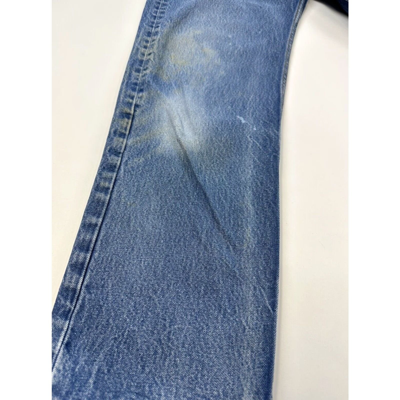 Levi's VINTAGE Levi’s 501 Jeans Mens 34x30 Blue Tagged 36x34 Not Redline Straight Cotton Jeans Mens Blue 501 Style 34 Size US 30 / EU 46 - 5 Thumbnail