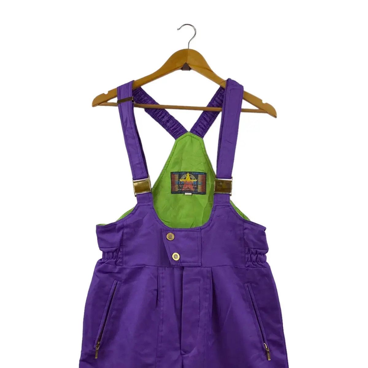 Vintage Vintage MALIBU FRESH SNOW Ski Jump Suit Coverall Overall Size 31" - 2 Thumbnail