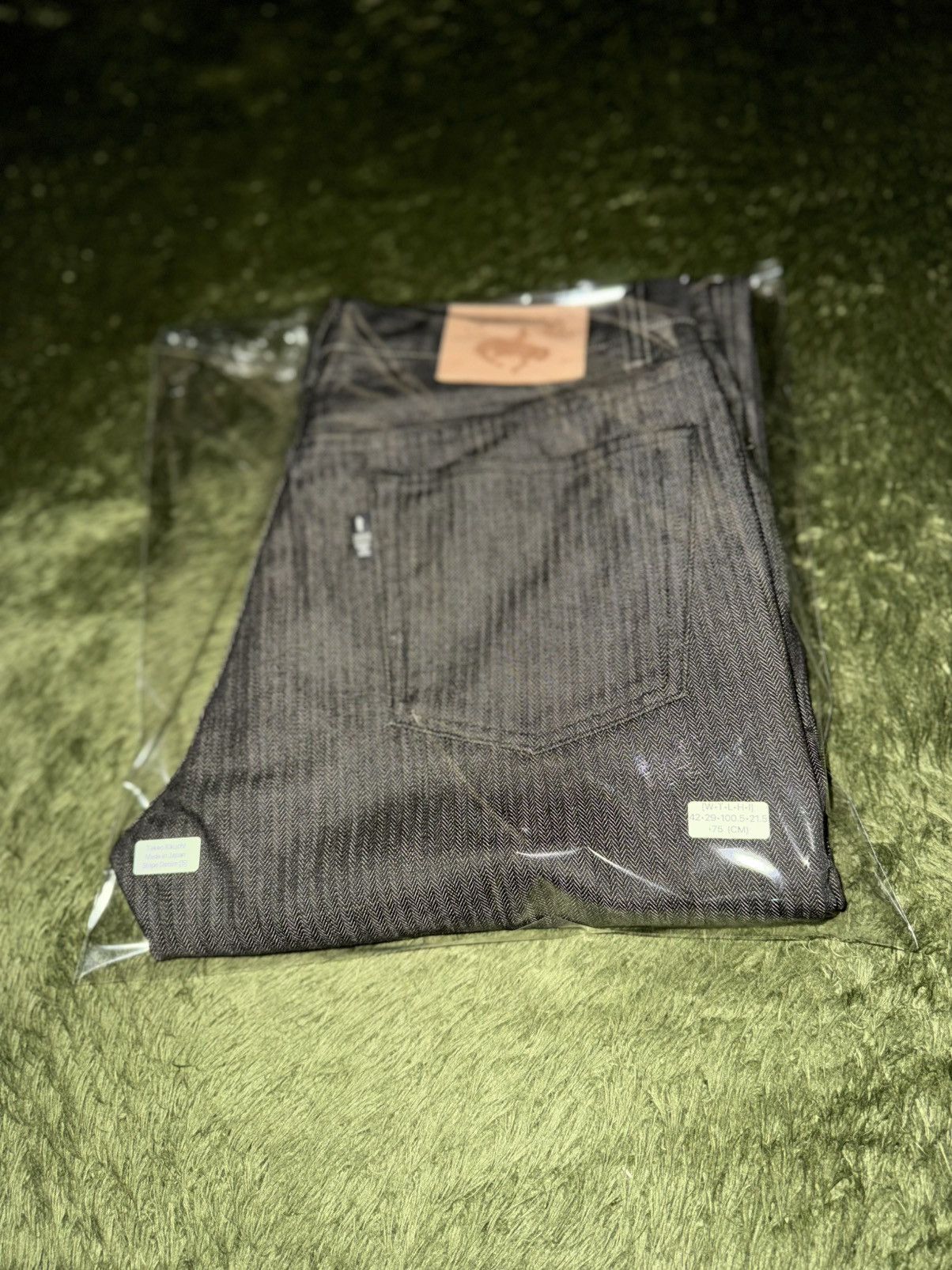 Takeo Kikuchi [5] Takeo Kikuchi Made in Japan Herringbone Denim Pants Size US 32 / EU 48 - 12 Thumbnail