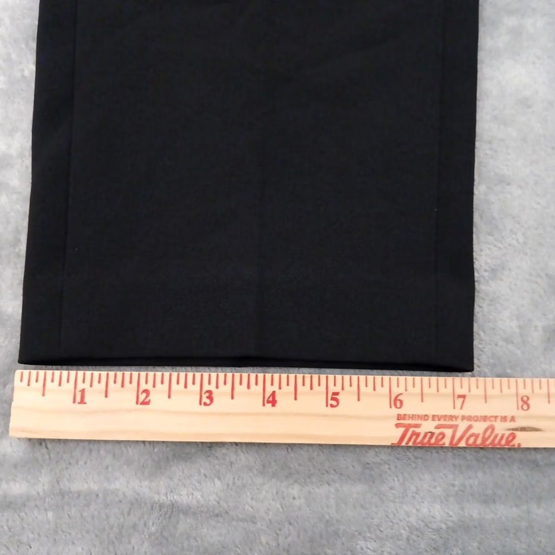 Kasper Kasper Dress Pants Womens Size 14 Black Pockets 38x29 Mid Rise Regular Inseam 29 in Straight Pants Women Size 36" / US 14 / IT 50 - 6 Thumbnail