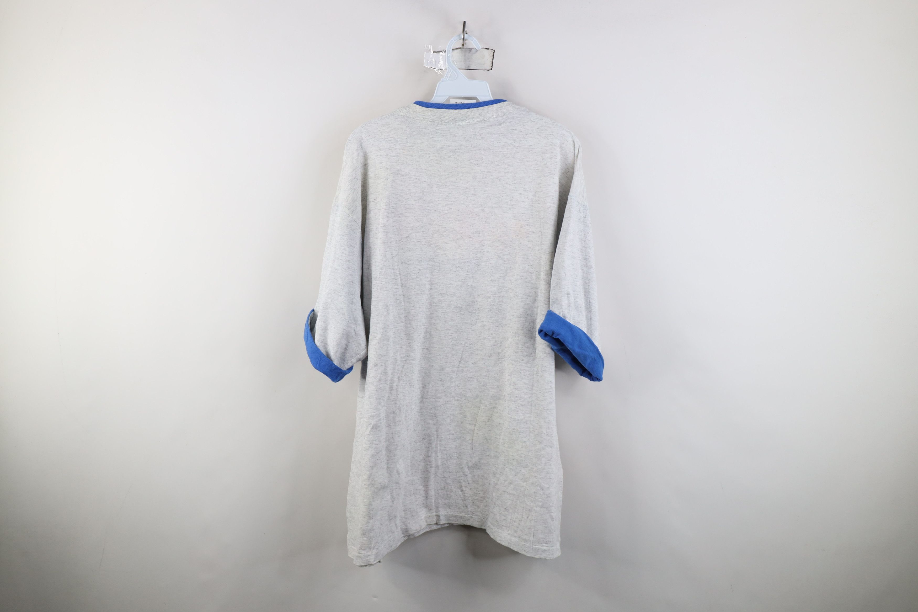 Vintage Vintage 90s Streetwear Vermont Leaf Nature Layered T-Shirt Size US XL / EU 56 / 4 - 12 Thumbnail