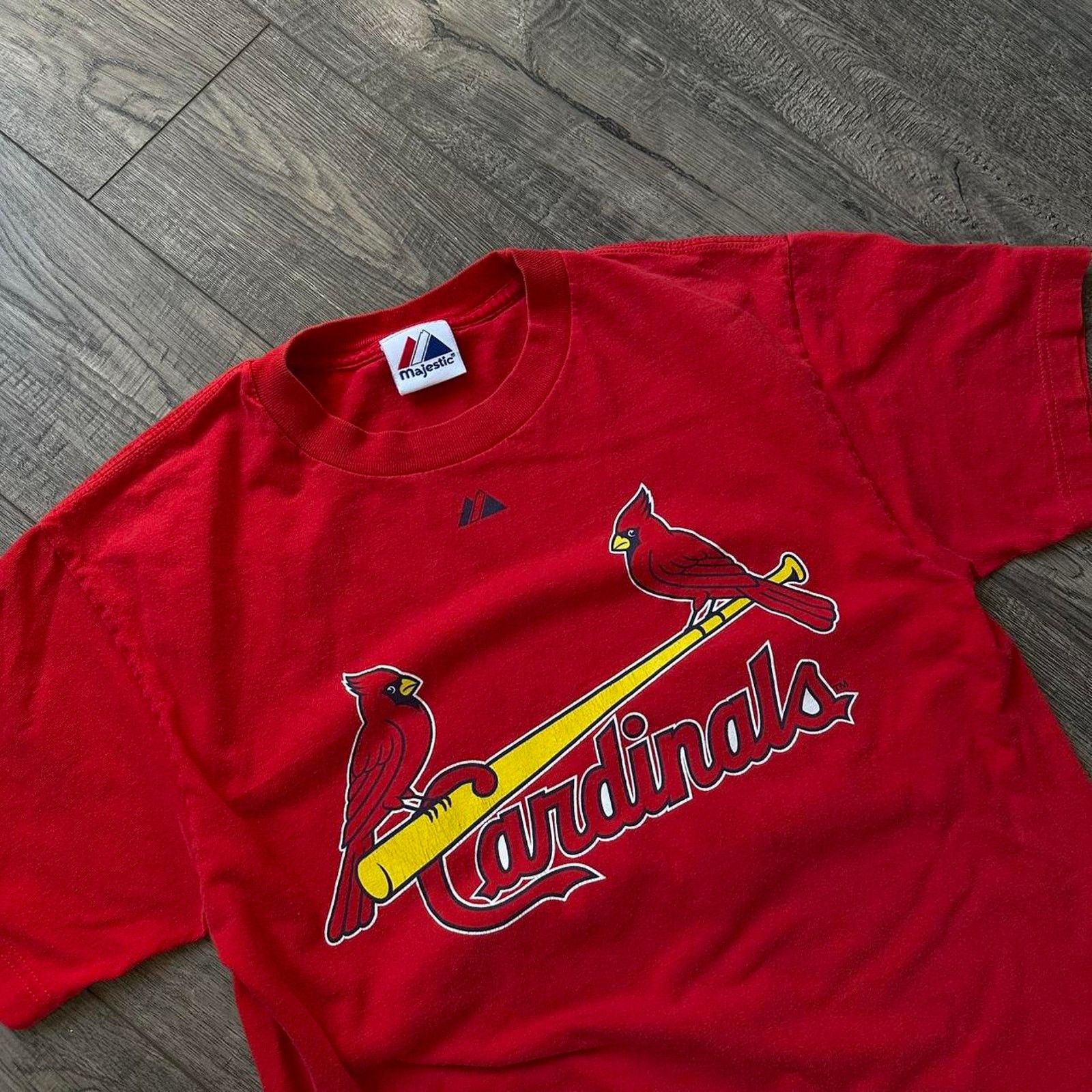 MLB Vintage Y2K MLB St Louis Cardinals Adam Wainwright Shirt Size US S / EU 44-46 / 1 - 6 Thumbnail
