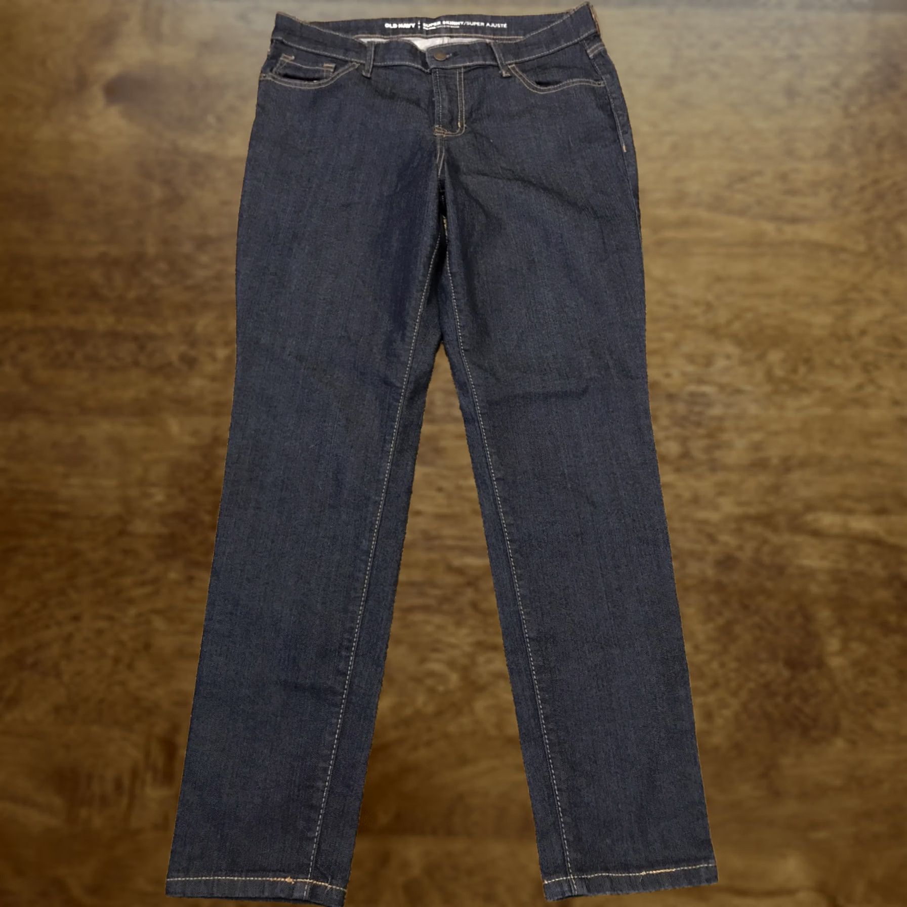 Old Navy Old Navy Jeans Regular Skinny Women's Size 12 Cotton Blend Denim Blue 28 in Inseam B10 Size 34" / US 12 / IT 48 - 1 Thumbnail