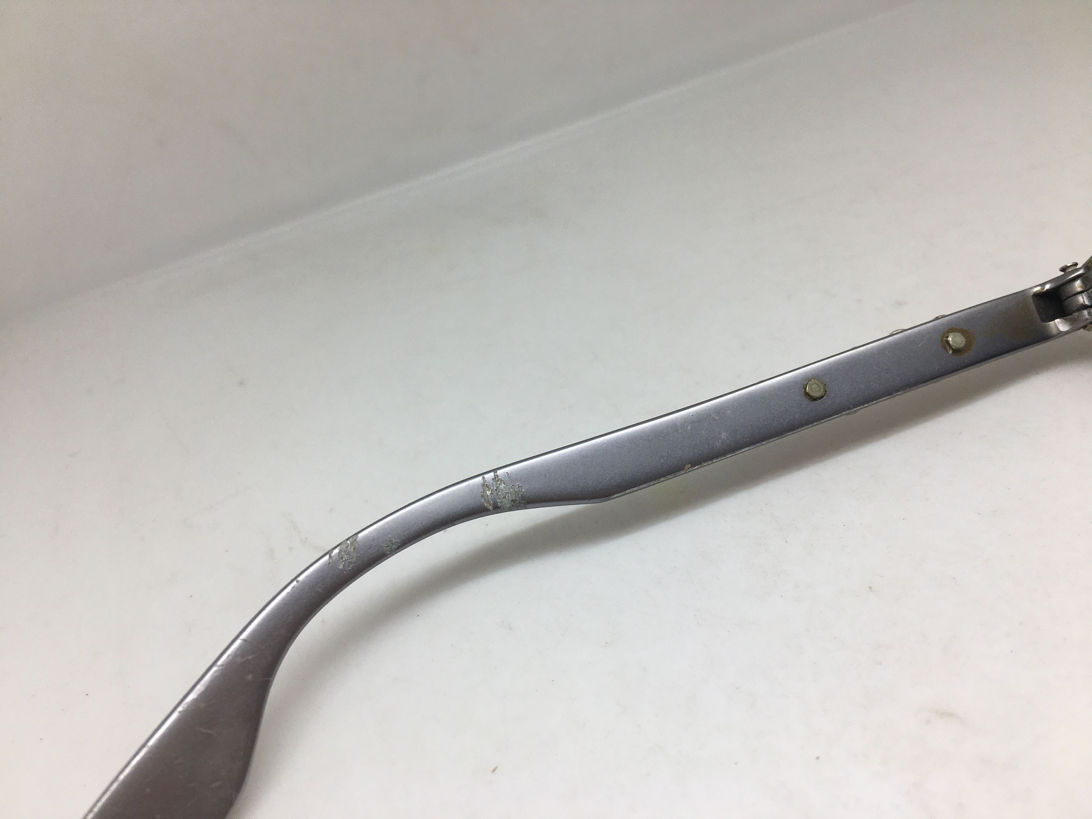 Vintage Vintage 50s TURA Woman Aluminum Silver Cateye Sunglasses Size ONE SIZE - 6 Thumbnail