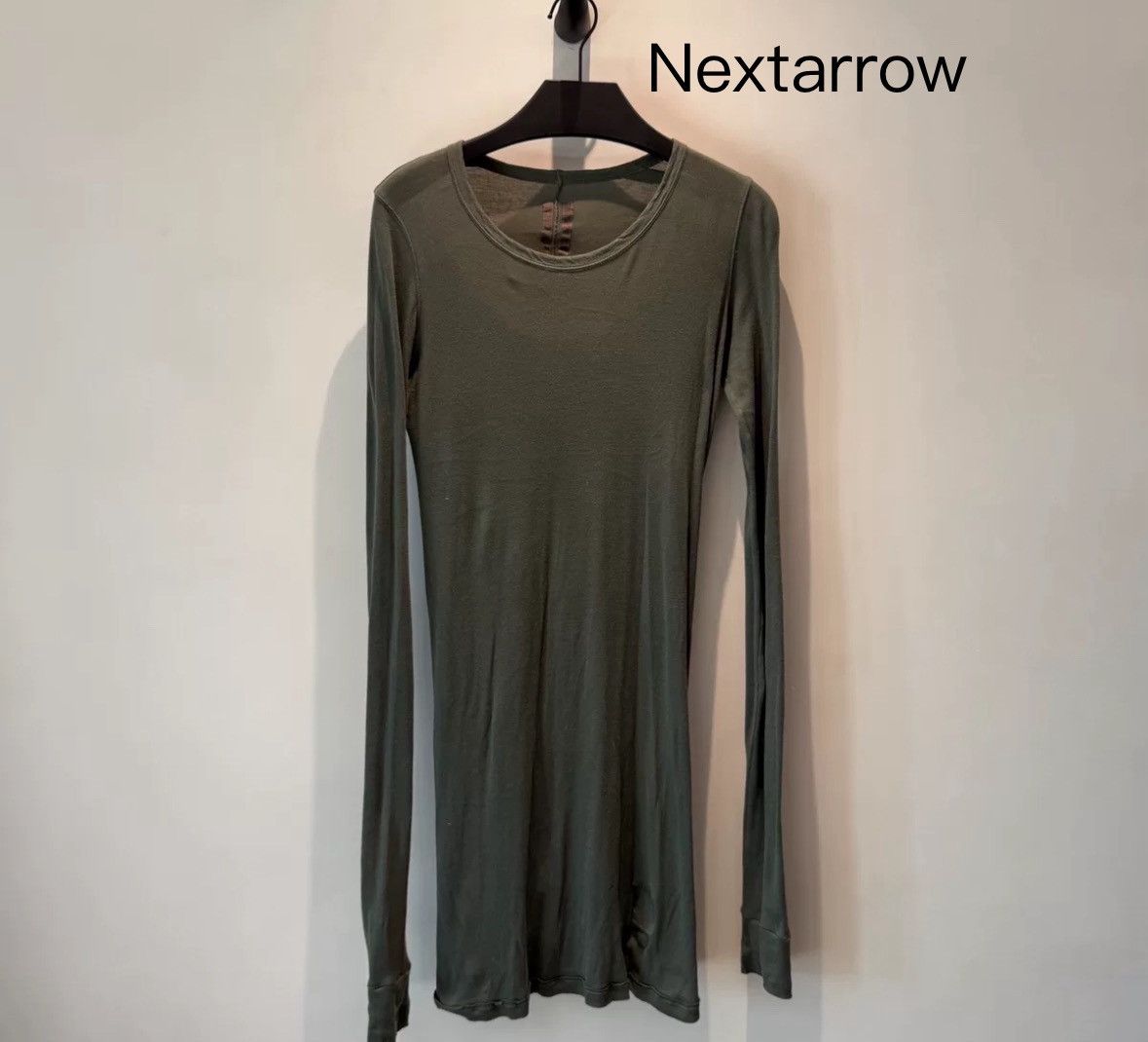 Rick Owens Rick owens drkshdw mainline cement ash long sleeved Size US S / EU 44-46 / 1 - 1 Thumbnail