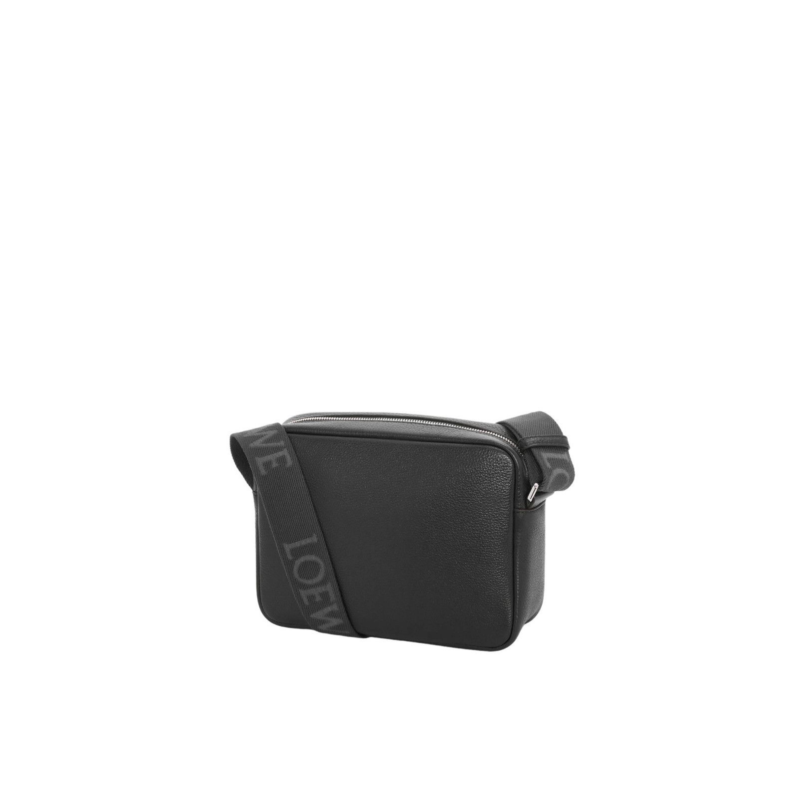Loewe LOEWE Pebble Medium $2650 Black Grained Leather Messenger Ba Size ONE SIZE - 2 Thumbnail