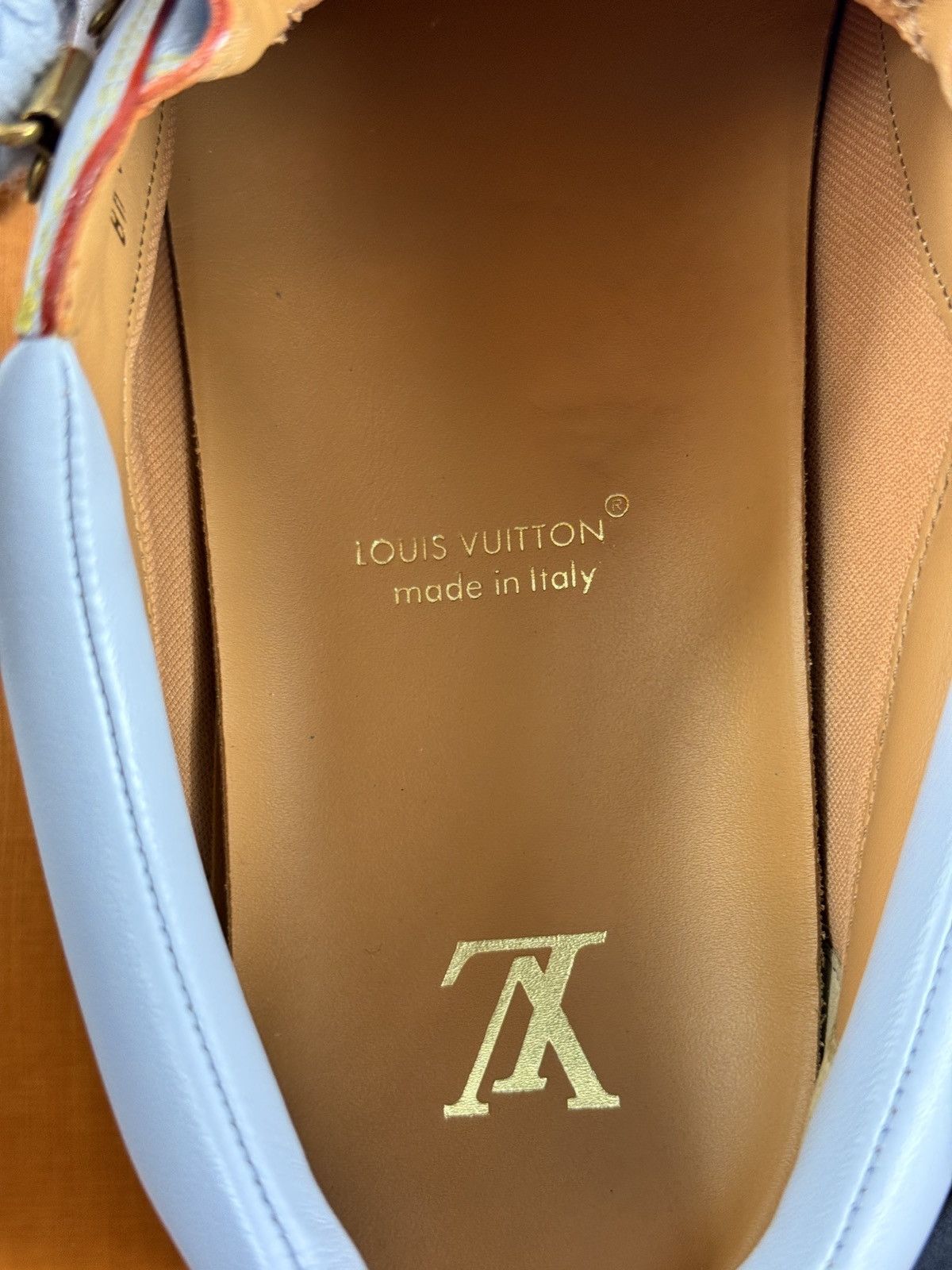 Louis Vuitton LV REMIX DERBIES 1AIJ93 SIZE: LV8 fits US10 Size US 8 / EU 41 - 14 Thumbnail