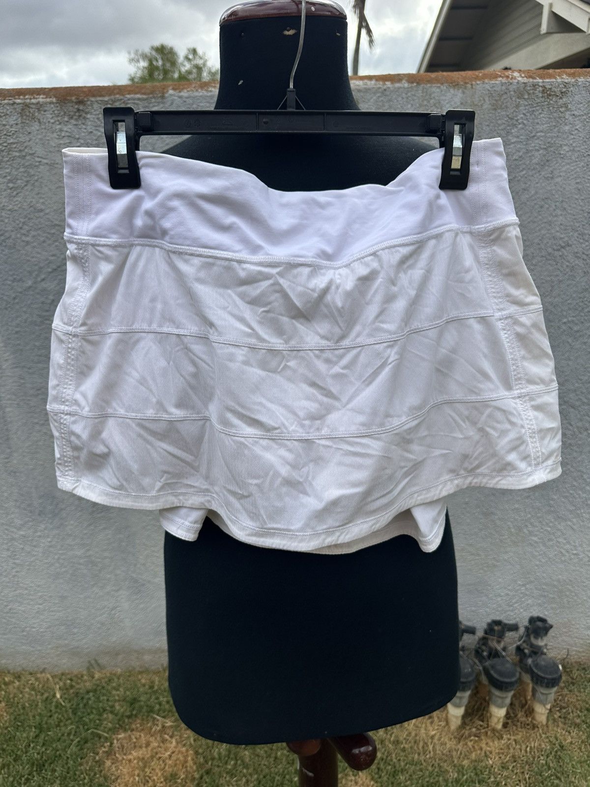 Lululemon PreOwned lululemon Align™ High-Rise Skort White Women's 10 Size 32" / US 10 / IT 46 - 1 Thumbnail