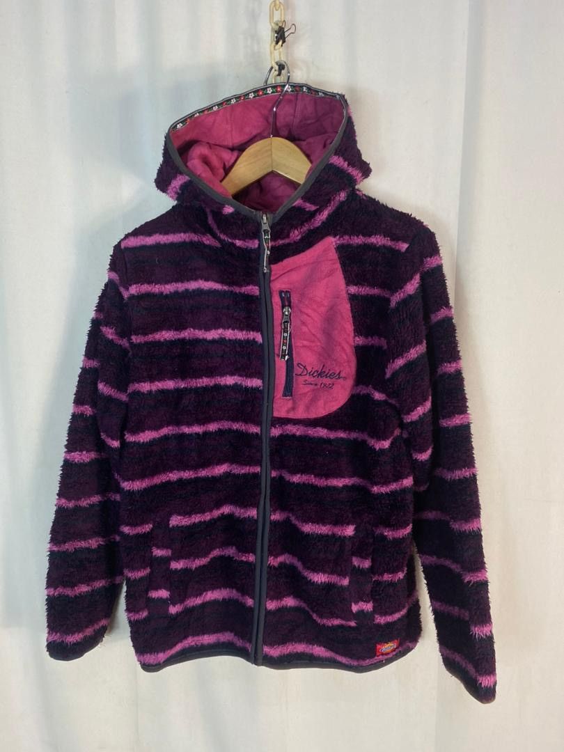 Dickies Dickeis fleece stripe zipper hoodie Size M / US 6-8 / IT 42-44 - 1 Thumbnail