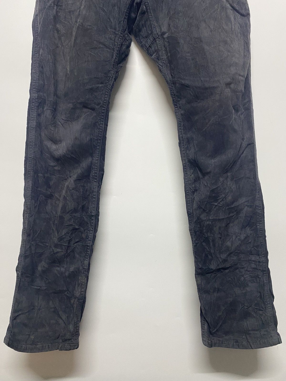 Gramicci Gramicci Original Freedom Corduroy Belted Navy Pants Size US 30 / EU 46 - 4 Thumbnail