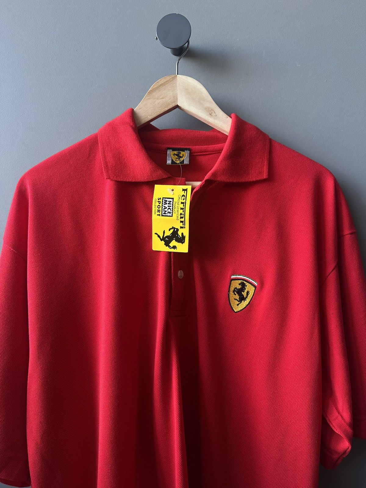 Ferrari Vintage Ferrari Racing Polo Shirt 90s Size US XXL / EU 58 / 5 - 2 Thumbnail