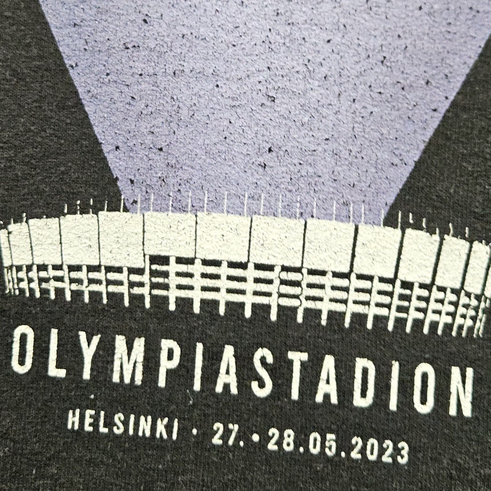 VINTAGE RAMMSTEIN Hoodie Sweatshirt Men 3XL OLYMPIASTADION HELSINKI 2023 Metal Rock Gildan Heavy Blend