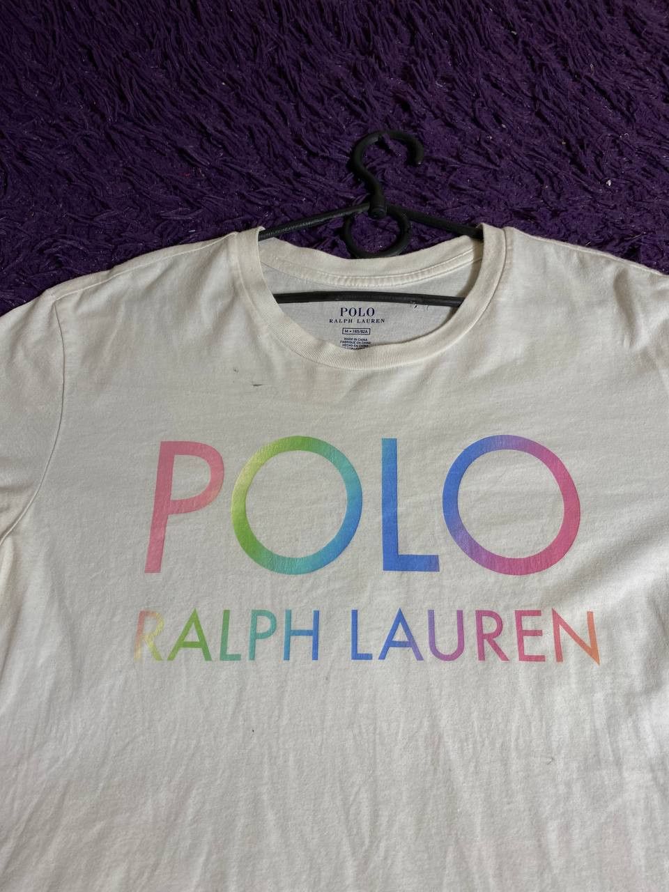 Polo Ralph Lauren × Rugby Ralph Lauren × Vintage Vintage Polo Ralph Lauren Big Logo T Shirt Size US M / EU 48-50 / 2 - 8 Thumbnail