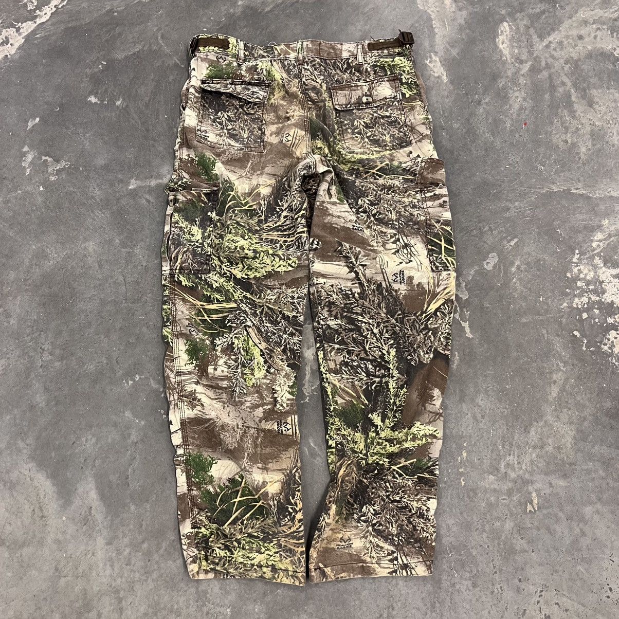 Realtree × Vintage Vintage Realtree realistic camo baggy adjustable workpants M Size US 34 / EU 50 - 2 Thumbnail