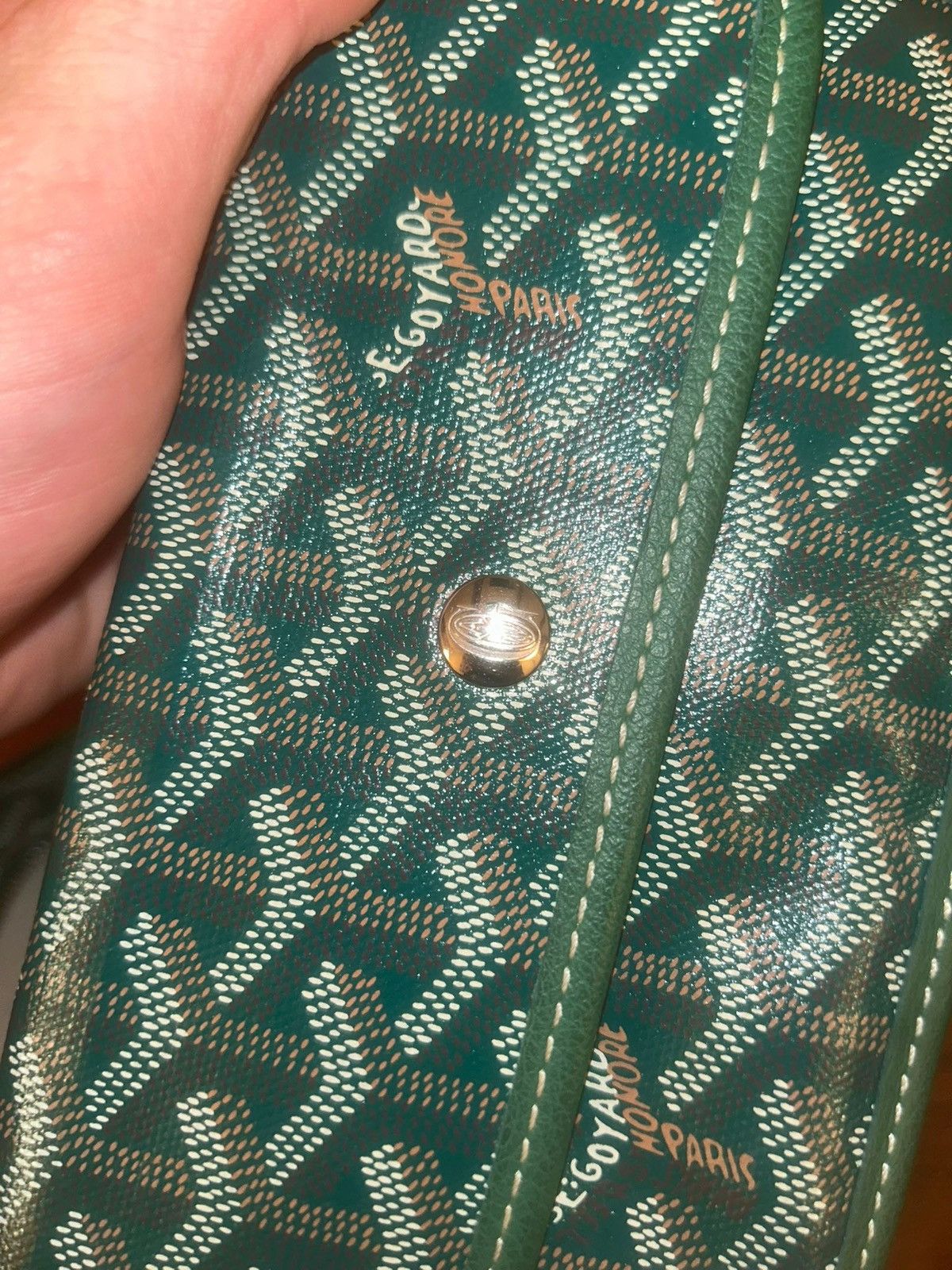 Goyard Goyard travel bag green Size ONE SIZE - 9 Thumbnail