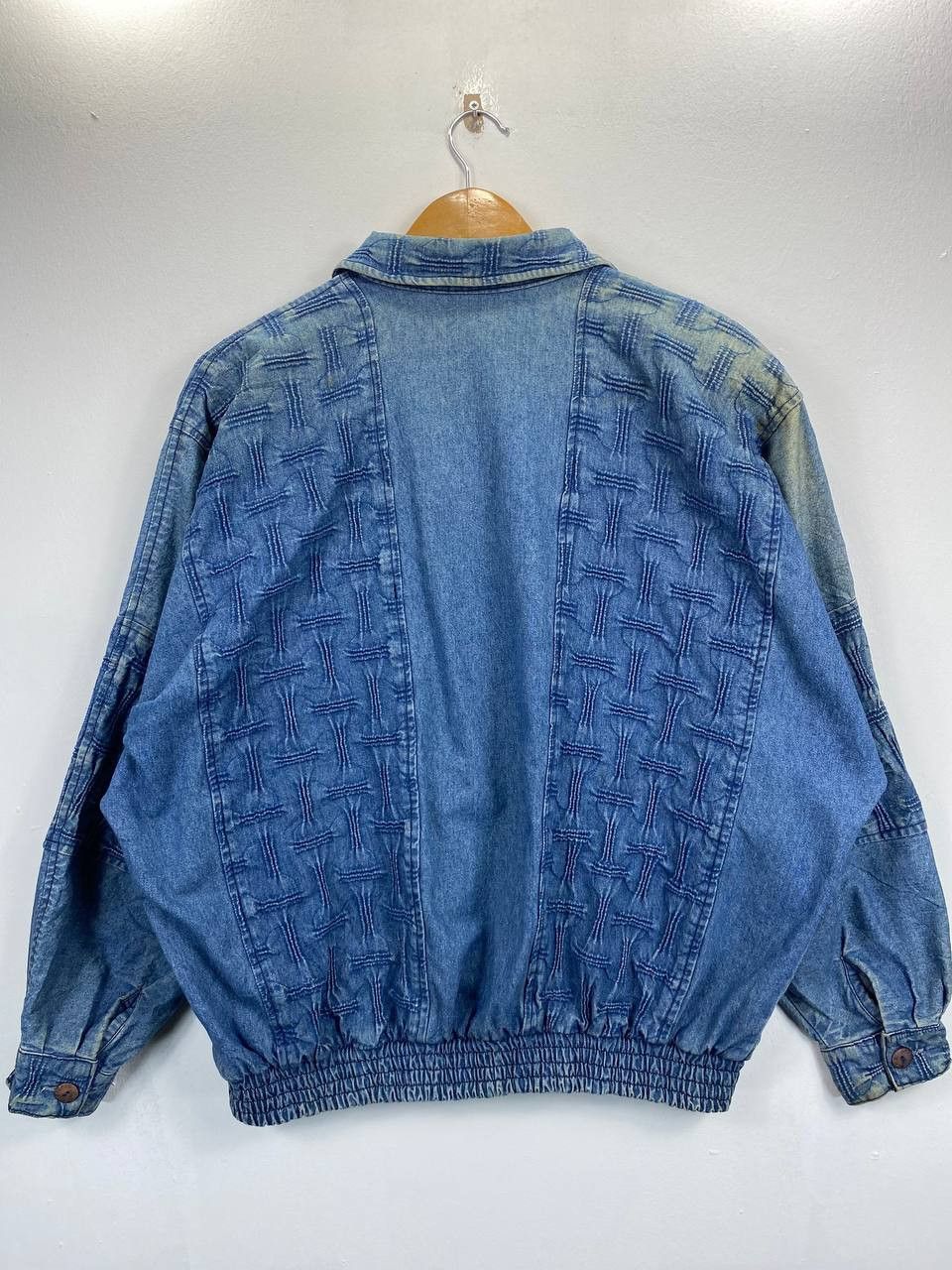 Japanese Brand japanese brand baggy denim jacket nice design Size US XXL / EU 58 / 5 - 8 Thumbnail