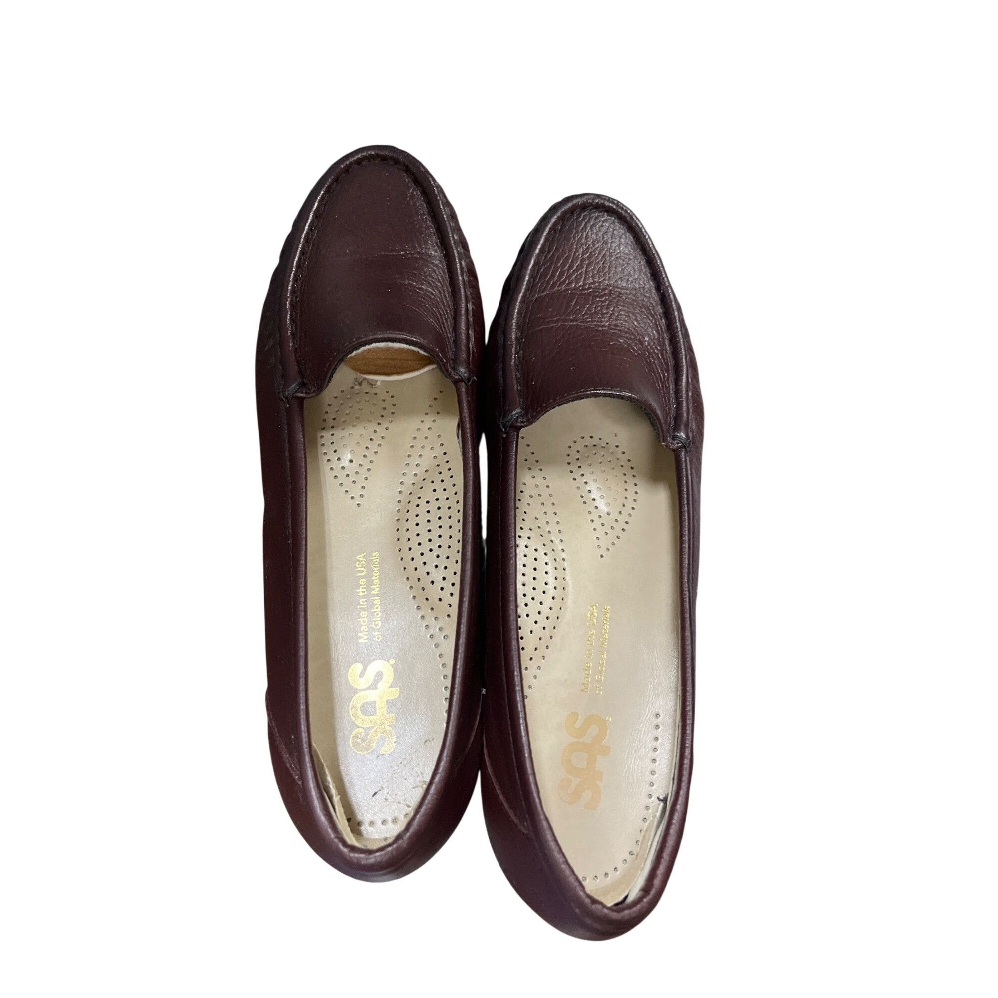 SAS SAS Tripad Comfort wms brown leather pebbled loafer sz 9N SK Size US 9 / IT 39 - 14 Thumbnail