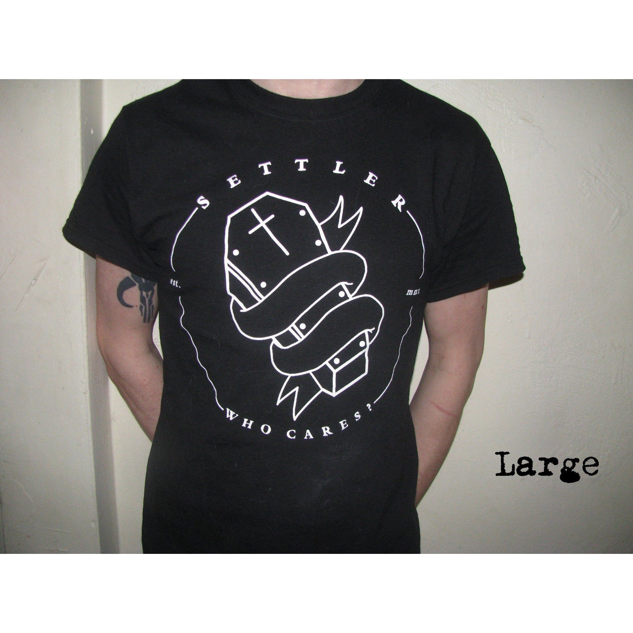 Other Settler - Who Cares? T-Shirt Black Large Size US L / EU 52-54 / 3 - 1 Preview