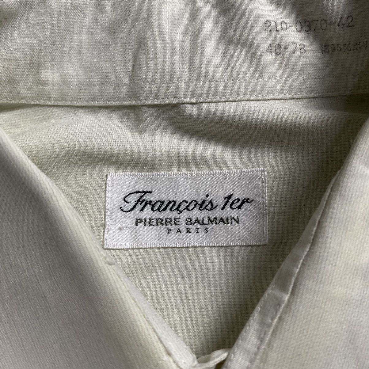 Pierre Balmain Francois 1er Pierre Balmain Formal Shirt Size US L / EU 52-54 / 3 - 3 Thumbnail